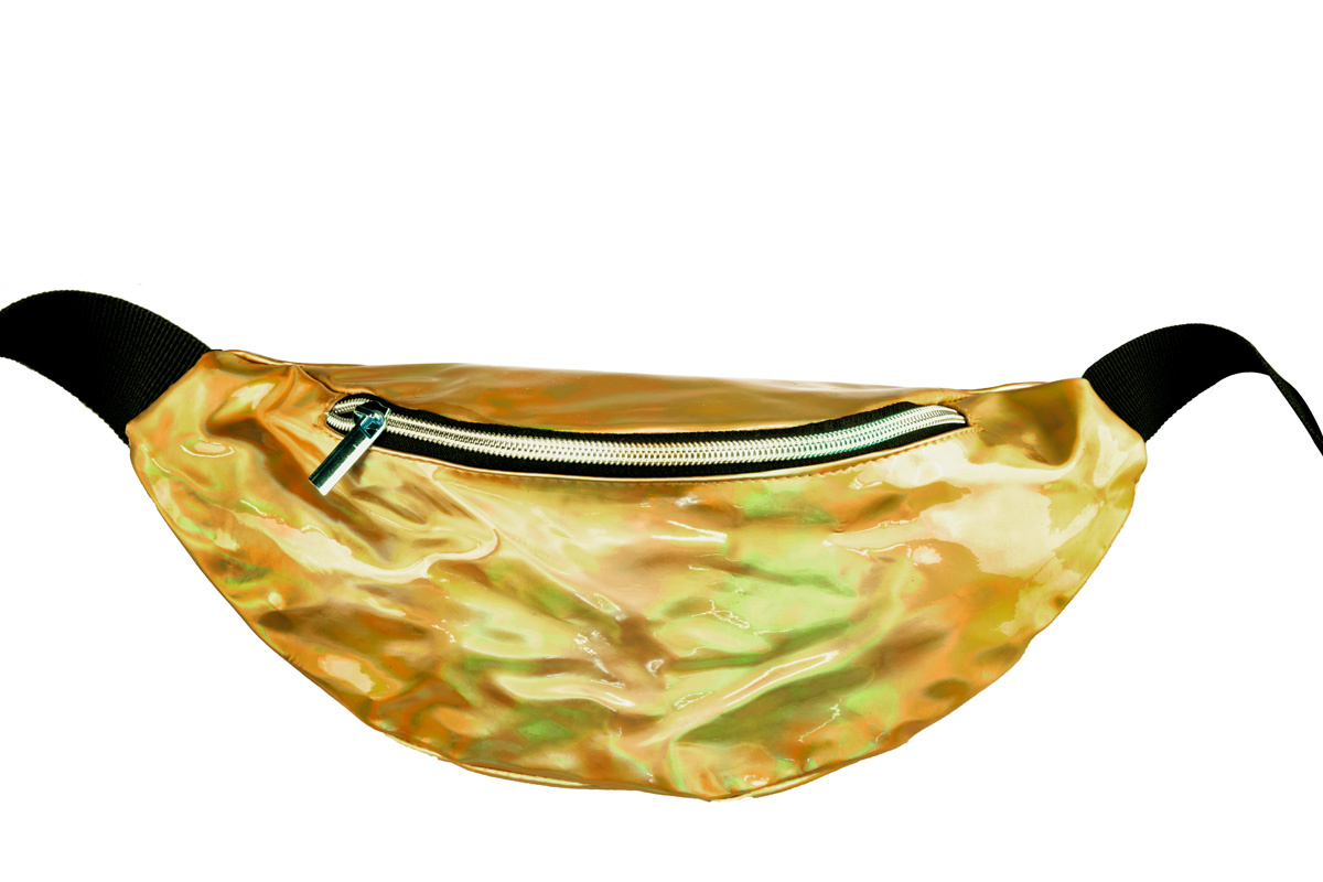 Heuptas Bling Holografisch Goud afbeelding
