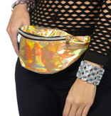 Heuptas Bling Holografisch Goud