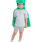 Dino Cape Kind Groen Deluxe