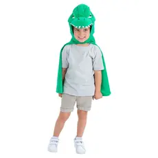 Dino Cape Kind Groen Deluxe