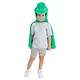 Dino Cape Kind Groen Deluxe
