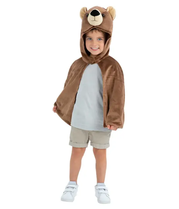 Beren Cape Kind Bruin Deluxe