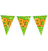 Happy Verjaardag Vlaggenlijn 80 Jaar (10m)