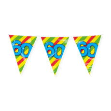 Happy Verjaardag Vlaggenlijn 60 Jaar (10m)