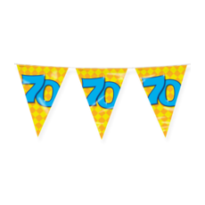 Happy Verjaardag Vlaggenlijn 70 Jaar (10m)