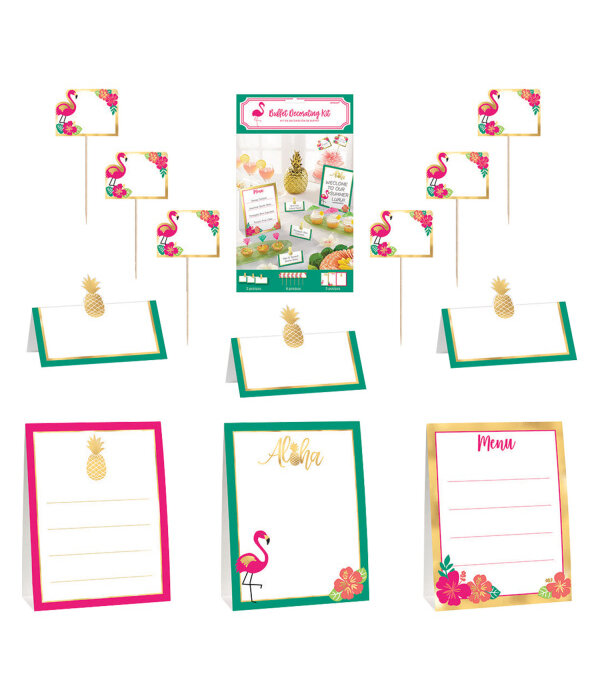 Tafeldecoratie Aloha Island (12-Delig)