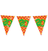 Happy Verjaardag Vlaggenlijn 20 Jaar (10m)