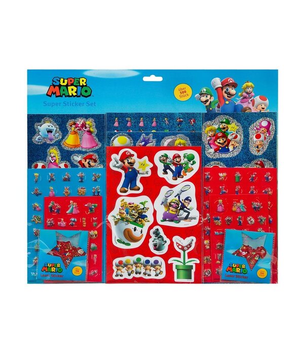 Super Sticker Set Super Mario