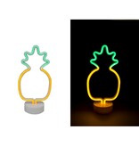 Neon LED Lamp Ananas Silhouet