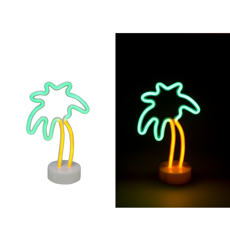 Neon Lamp LED Palmboom Silhouet