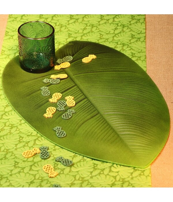 Tafelconfetti Ananas Hout (18st)