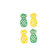 Tafelconfetti Ananas Hout (18st)