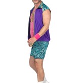 Foute Party Verkleedset Panterprint Heren