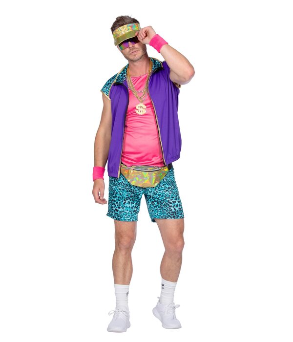 Foute Party Verkleedset Panterprint Heren