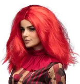 Rode Pruik Clownette