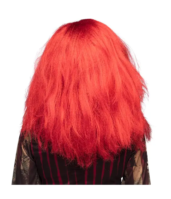 Rode Pruik Clownette