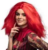 Rode Pruik Clownette