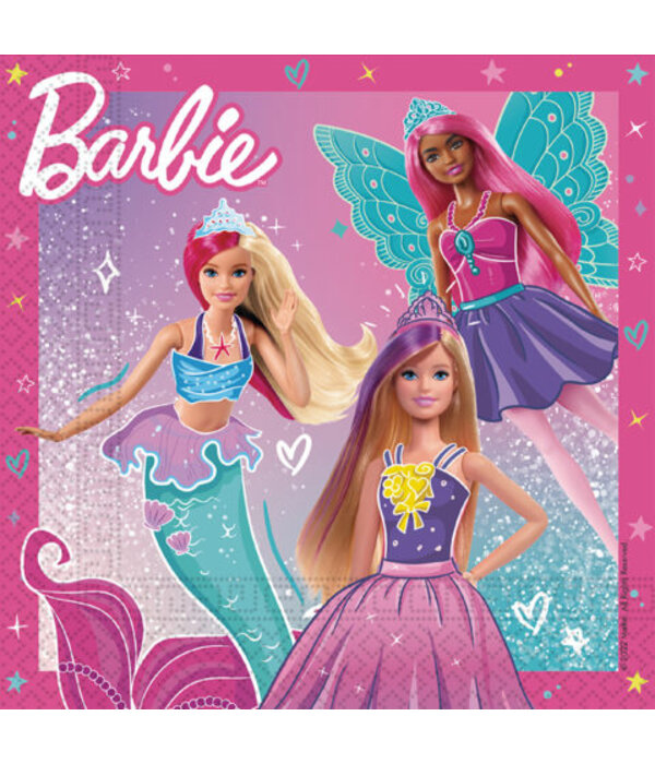 Servetten Barbie Fantasy (20st)