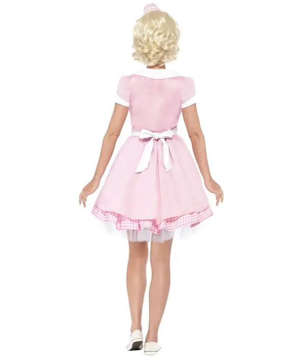 Jaren 50 Diner girl kostuum