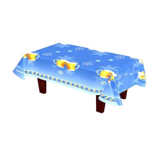 Tafelkleed Bierglazen Blauw