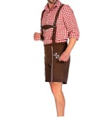 Broek Tirol Kort Bruin Heren Konstantin
