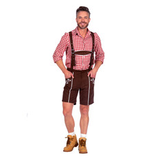 Broek Tirol Kort Bruin Heren Konstantin