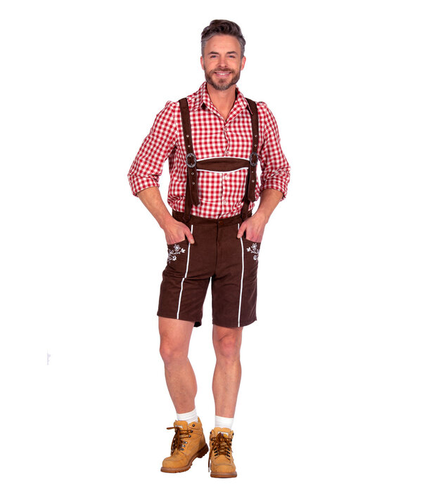 Broek Tirol Kort Bruin Heren Konstantin