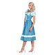 Dirndl Jurk Lang Blauw