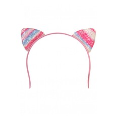 Diadeem Kattenoortjes Glitter Multikleur