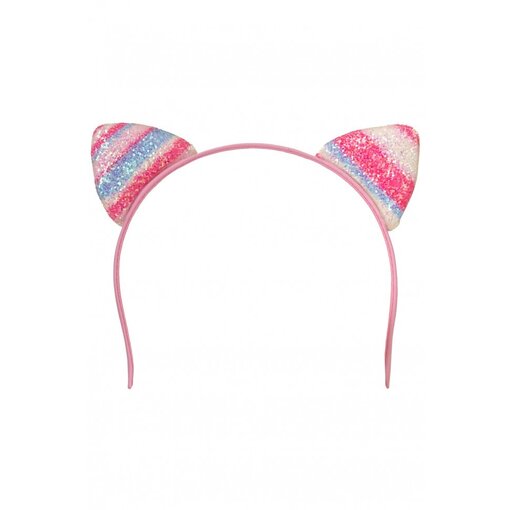 Diadeem Kattenoortjes Glitter Multikleur