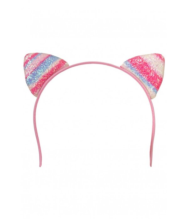 Diadeem Kattenoortjes Glitter Multikleur
