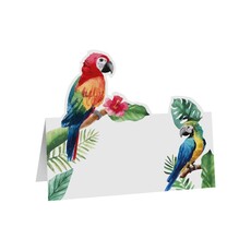 Set Tafel Place Cards Papegaai (6st)