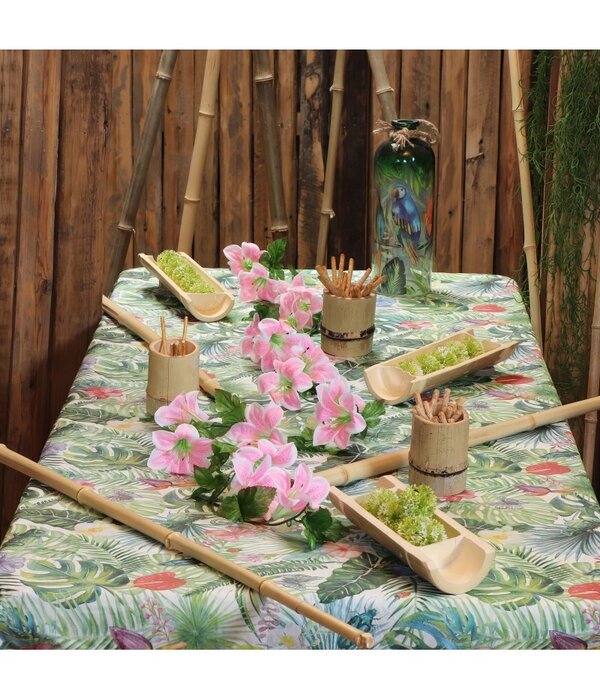 Tafelkleed Tropical Flowers 136x228cm