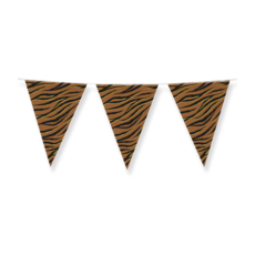 Folie Vlaggenlijn Tijgerprint (10m)