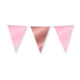 Folie Vlaggenlijn Roségoud/Roze (10m)