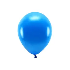 100 Metallic blauwe ballonnen 30cm