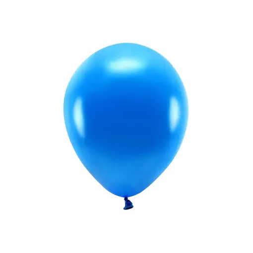 100 Metallic blauwe ballonnen 30cm