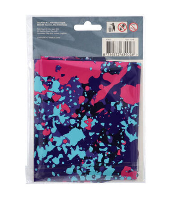 Folieballon Cijfer 2 Paint Splash Neon (86cm)