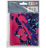 Folieballon Cijfer 5 Paint Splash Neon (86cm)