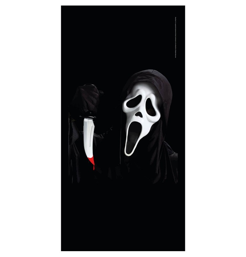 Hangdecoratie Scream Met Mes (170cm)