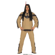 Indiaan Kostuum 3-Delig Man Hinto