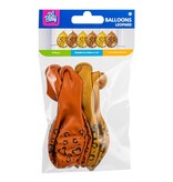 Luipaardprint Ballonnen (6st)