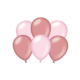 Ballonnen Metallic Roze/Rosé Goud (6st)