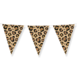 Luipaardprint Vlaggenlijn (10m)