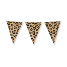 Luipaardprint Vlaggenlijn (10m)