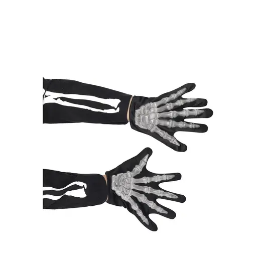 Korte Handschoenen Skelet Kind