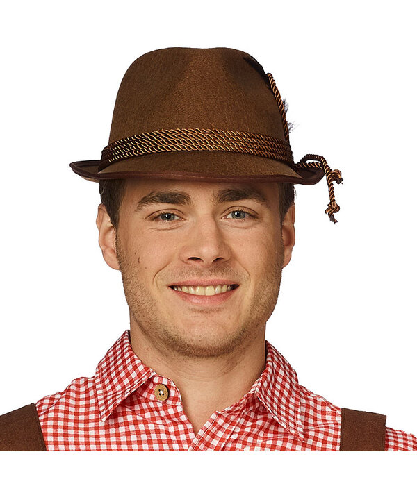 Hoed vilt Tiroler bruin
