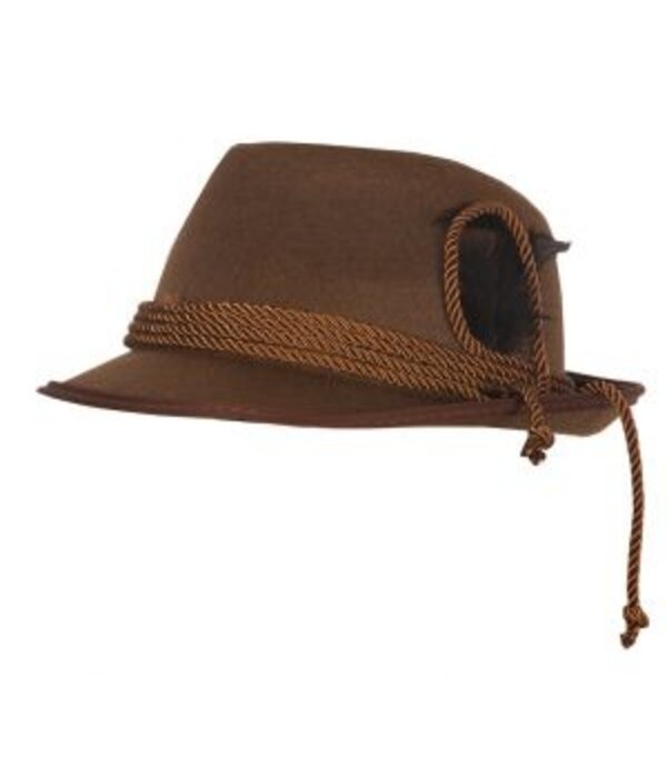 Hoed vilt Tiroler bruin