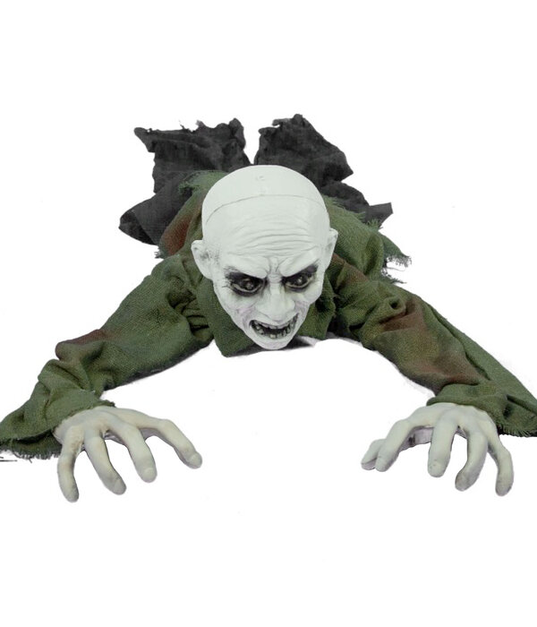 Kruippop Zombie Bewegend 100cm