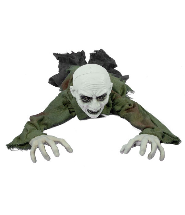 Kruippop Zombie Bewegend 100cm